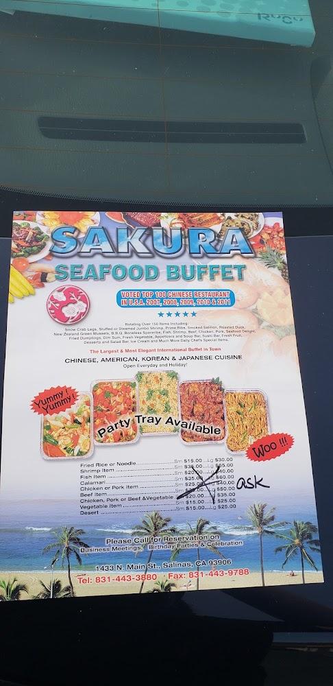 Sakura Buffet Menu image 3